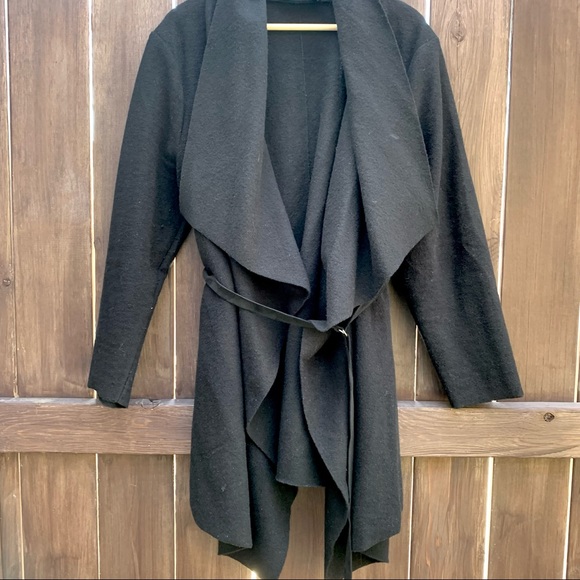 Wool blend Wrap Sweater - Picture 3 of 7